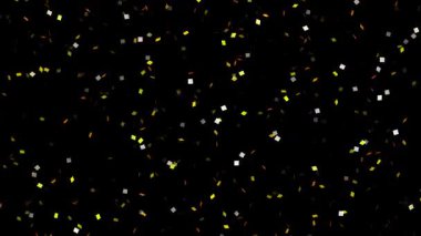 Kar yağarken soyut bir arkaplan. 3d oluşturma