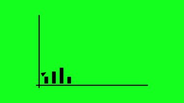 Grafik simgesi. vektör çizim