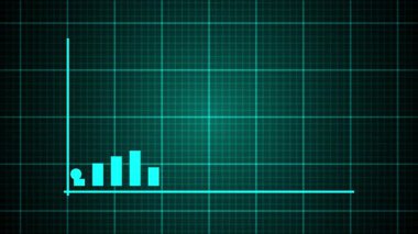 iş grafiği siyah arkaplan