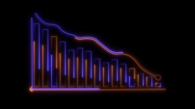 Neon etkisiyle kablo örgüsü. vektör illüstrasyonu.