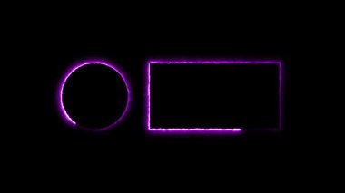 Neon ışıklı harf