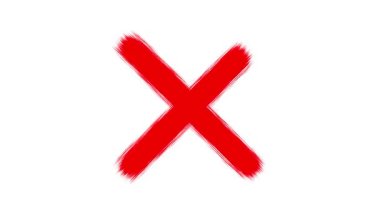 mektup x beyaz zemin üzerine