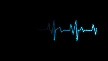 Siyah arka planda kalp atışı. Aşkın kalp sembolü. 3d oluşturma