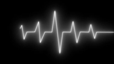 Kardiyogramın soyut arkaplanı.