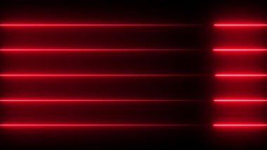 Siyah arka planda kırmızı ışık. vektör illüstrasyonu.