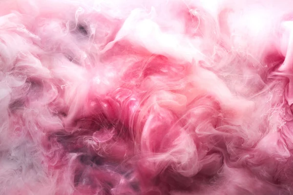 Рожевий Абстрактний Фон Розкішний Дим Акрилова Фарба Під Водою Вибух — стокове фото