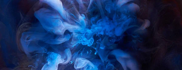 Fondo Abstracto Tinta Azul Fondo Pintura Acrílica Para Perfume Narguile — Foto de Stock