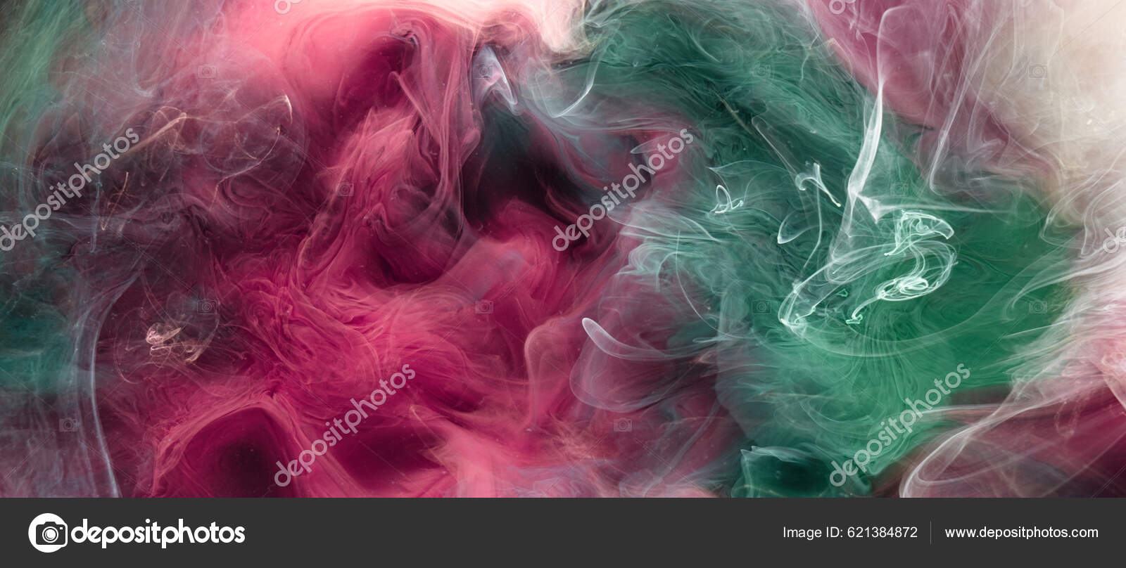 잉크의 추상적 대조적 입니다 아크릴 페인트는 화장품등을 배경입니다 — 스톡 사진 © amixstudio #621384872, image size:1600x808