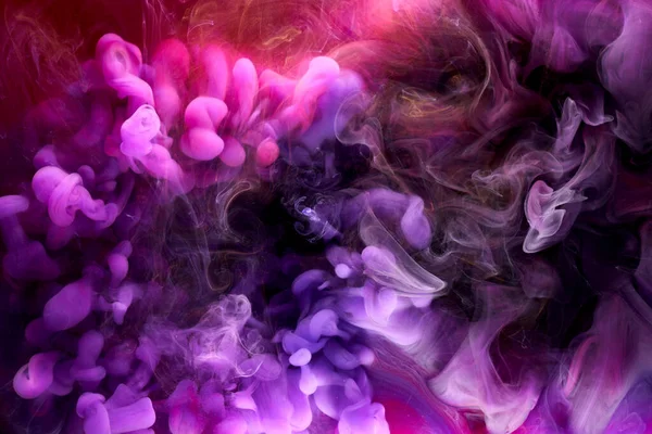 Contrastando Tinta Rosa Fundo Abstrato Fundo Tinta Acrílica Para Perfume — Fotografia de Stock