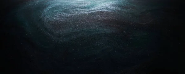 Abstracte Kosmische Oceaan Hemel Zwarte Alcohol Inkt Achtergrond Donkere Achtergrond — Stockfoto