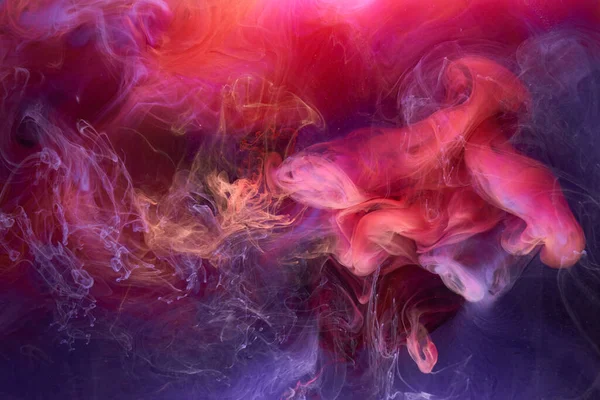 Tinta Púrpura Roja Fondo Abstracto Fondo Pintura Acrílica Para Perfume — Foto de Stock
