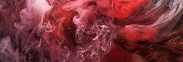 Sfondo Astratto Inchiostro Rosso Sfondo Vernice Acrilica Profumo Narghilè Cosmetici — Foto Stock