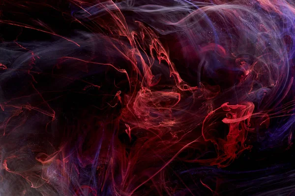 Vielfarbiger Kontrast Weltraum Abstrakter Hintergrund Wolken Interstellaren Rauchs Bewegung Kosmischer — Stockfoto