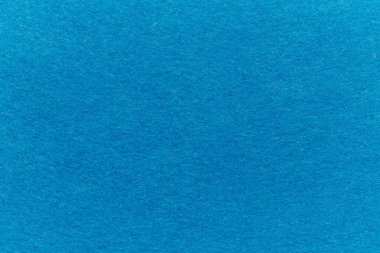 Soft felt textile material Blue colors, colorful texture flap fabric background closeup
