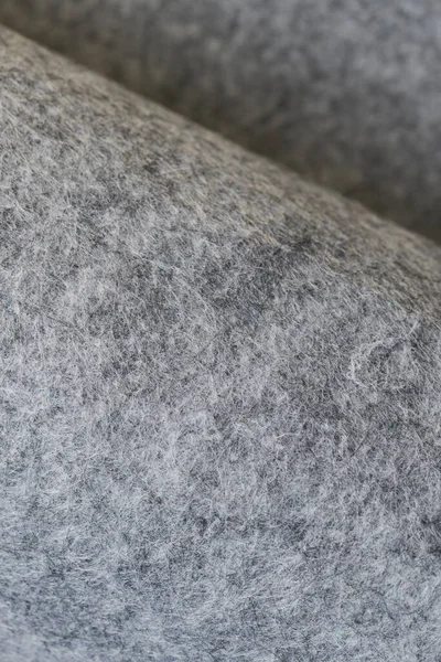 Soft Felt Textile Material Gray Color Colorful Texture Flap Fabric — Stockfoto