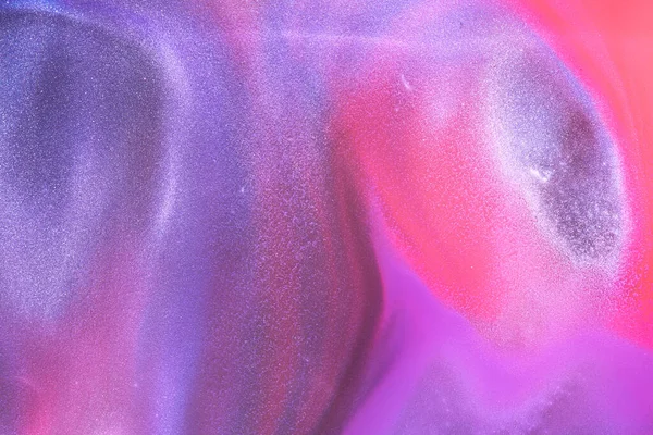 Multicolore Fond Abstrait Scintillant Art Liquide Encre Alcool Papier Peint — Photo