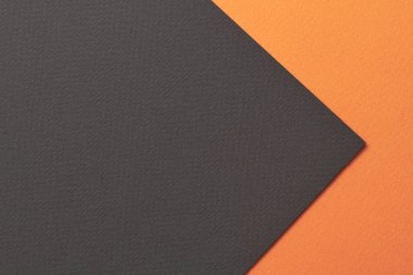 Kabataslak kağıt arka plan, kağıt desenli siyah turuncu renkler. Metin için kopyalama alanı olan bir model