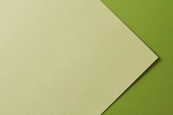 Fundo Papel Kraft Áspero Textura Papel Diferentes Tons Verde Mockup — Fotografia de Stock