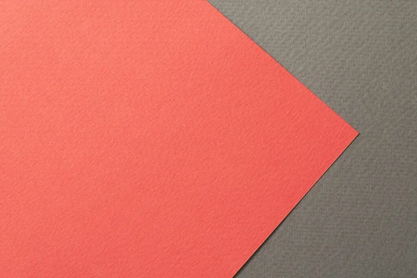 stock image Rough kraft paper background, paper texture gray red colors. Mockup with copy space for text