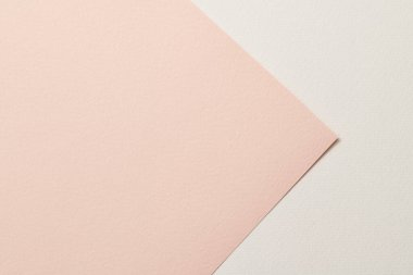 Kabataslak Kraft kağıt arkaplan, kağıt desen farklı bej Mockup tonlarında metin için kopyalama alanı