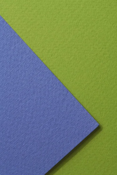 Rough kraft paper background, paper texture blue green colors. Mockup with copy space for text