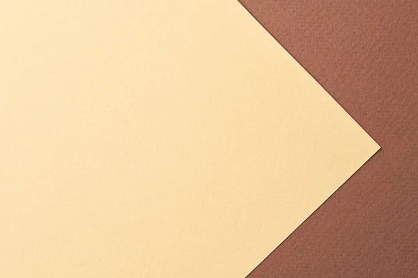 Ruwe Kraftpapier Achtergrond Papier Textuur Bruin Beige Kleuren Mockup Met — Stockfoto