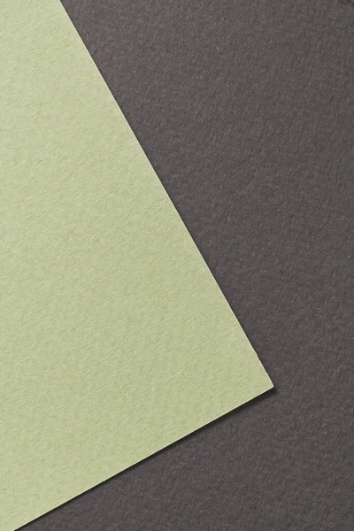 Fondo Papel Kraft Áspero Textura Papel Negro Colores Verdes Mockup —  Fotos de Stock