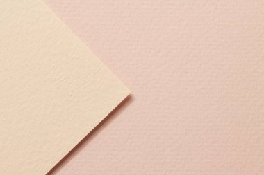 Kabataslak Kraft kağıt arkaplan, kağıt desen farklı bej Mockup tonlarında metin için kopyalama alanı