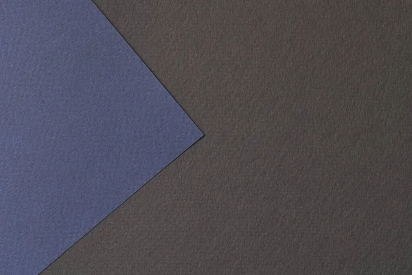 Rohes Kraftpapier Hintergrund Papier Textur Schwarz Blauen Farben Mockup Mit — Stockfoto