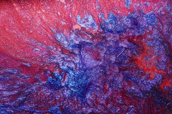 Luxury Abstract Background Liquid Art Blue Red Mix Alcohol Ink —  Fotos de Stock
