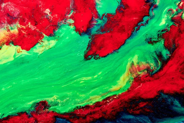 Soyut Arkaplan Sıvısı Sanat Çok Renkli Mermer Doku Boya Lekeleri — Stok fotoğraf