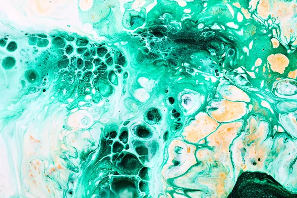 Astratto Sfondo Arte Liquida Texture Marmorea Multicolore Macchie Vernice Macchie — Foto Stock