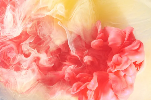 Latar Belakang Seni Cair Kontras Merah Muda Cat Tinta Ledakan — Stok Foto