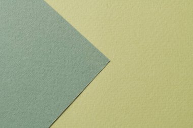 Kabataslak kağıt arka plan, kağıt dokusu yeşilin farklı tonlarında. Metin için kopyalama alanı olan bir model