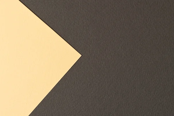 Rough Kraft Paper Background Paper Texture Black Beige Colors Mockup — Stock Photo, Image