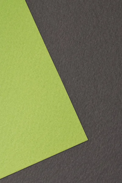 Rough Kraft Tło Papieru Tekstury Papieru Czarne Zielone Kolory Makieta — Zdjęcie stockowe