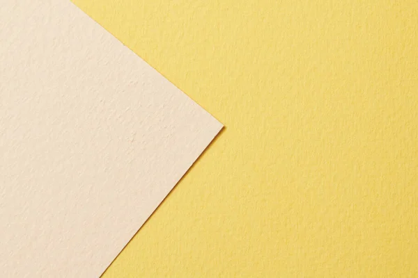 Ruvido Sfondo Carta Kraft Carta Texture Giallo Beige Colori Mockup — Foto Stock