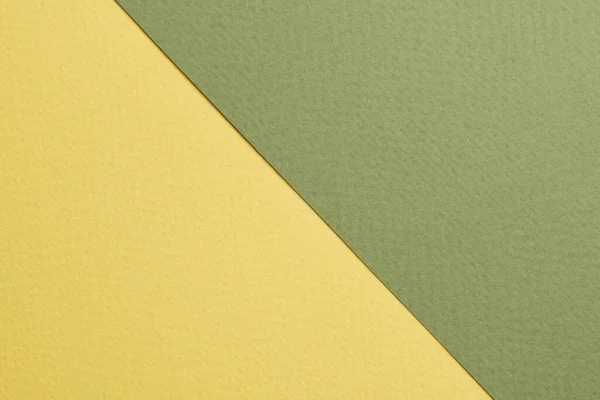 Rough Kraft Paper Background Paper Texture Yellow Green Colors Mockup — Stock Photo, Image