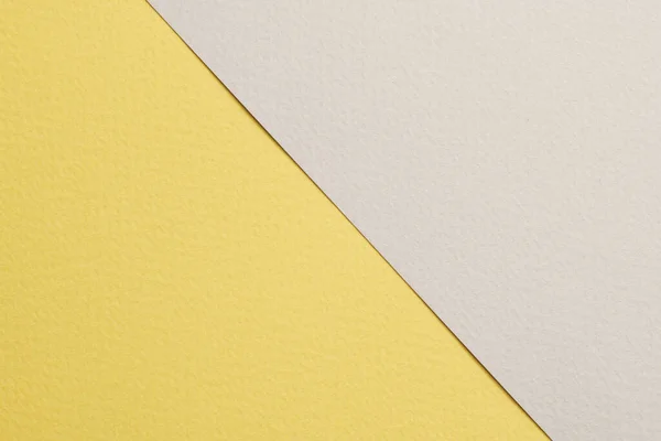 Ruwe Kraftpapier Achtergrond Papier Textuur Geel Witte Kleuren Mockup Met — Stockfoto