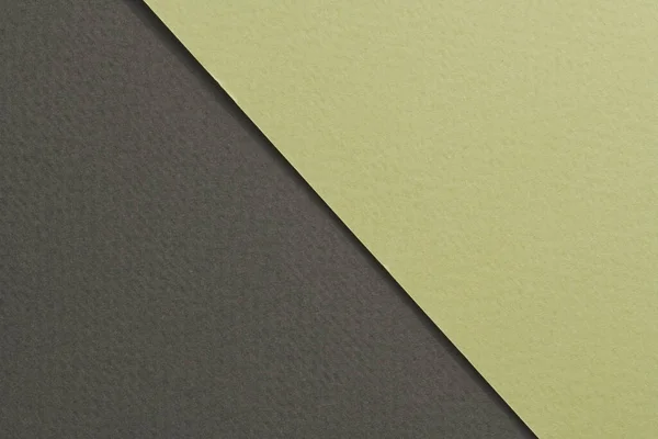 Hrubé Kraft Papír Pozadí Textura Papíru Černé Zelené Barvy Mockup — Stock fotografie