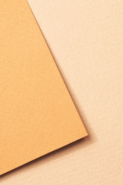Rough Kraft Paper Background Paper Texture Orange Beige Colors Mockup — Stock Photo, Image