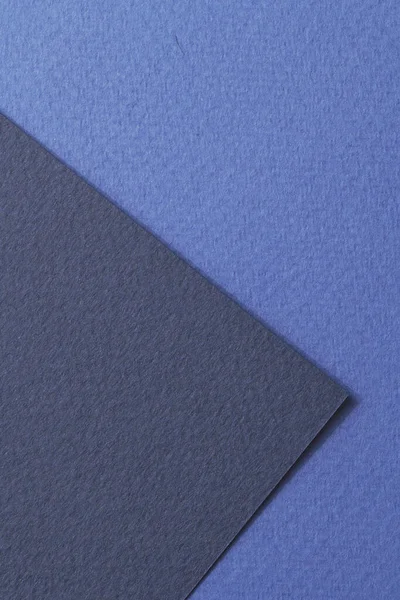 Ruwe Kraftpapier Achtergrond Papier Textuur Verschillende Tinten Blauw Mockup Met — Stockfoto