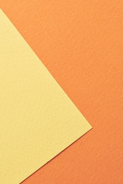 Fundo Papel Kraft Áspero Textura Papel Laranja Cores Amarelas Mockup — Fotografia de Stock