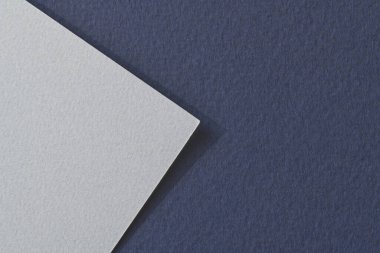 Kabataslak kağıt arka plan, kağıt deseni mavi gri renkler. Metin için kopyalama alanı olan bir model