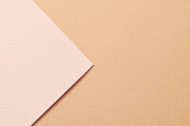 Kabataslak kağıt arka plan, kağıt desenli bej kum renkleri. Metin için kopyalama alanı olan bir model