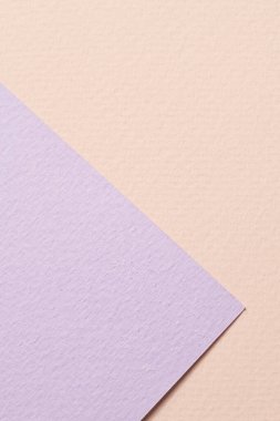 Kabataslak kağıt arka plan, kağıt desenli bej eflatun renkler. Metin için kopyalama alanı olan bir model