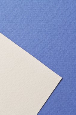 Kabataslak kağıt arka plan, kağıt deseni mavi beyaz renkler. Metin için kopyalama alanı olan bir model