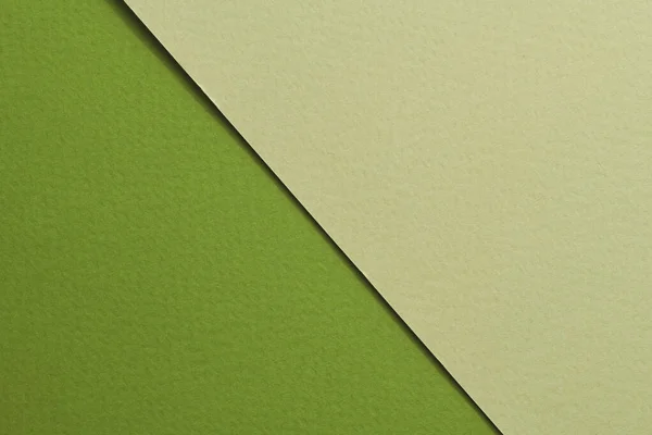 Ruvido Sfondo Carta Kraft Texture Carta Diverse Sfumature Verde Mockup — Foto Stock