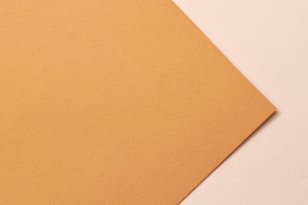 Hrubé Kraft Papír Pozadí Papírové Textury Hnědé Béžové Barvy Mockup — Stock fotografie