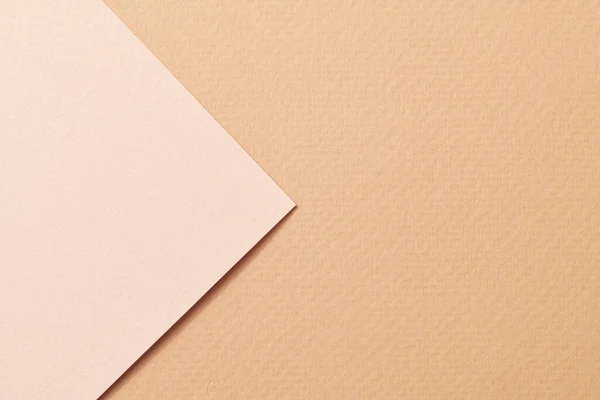 Hrubé Kraft Papír Pozadí Papírové Textury Béžové Pískové Barvy Mockup — Stock fotografie